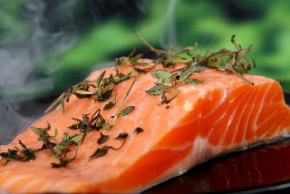 Eating salmon for O3 EPA / DHA