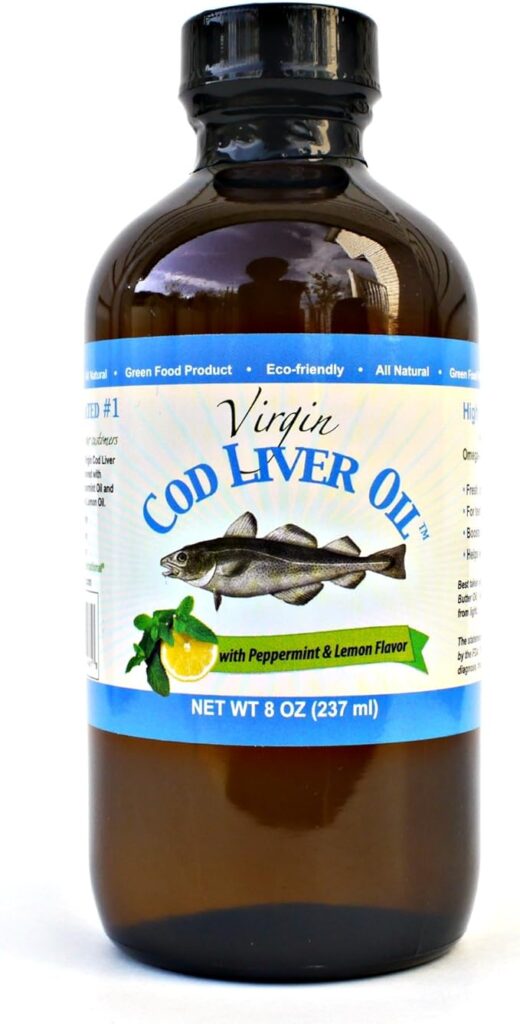 Cod liver oil for omega-3 EPA / DHA