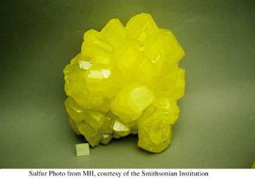 Sulfur – Healing mineral