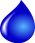 Clipart blue water droplet